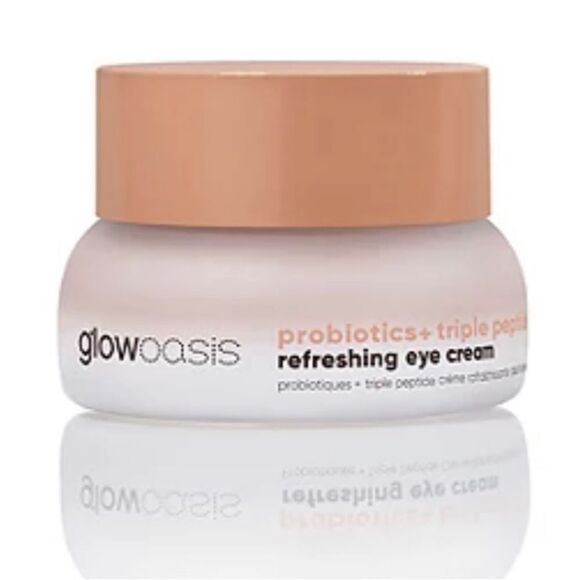 Glowoasis Probiotic + Triple Peptide Refreshing Eye Cream - Picture 1 of 4